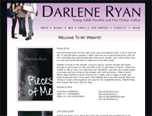 Tablet Screenshot of darleneryan.com